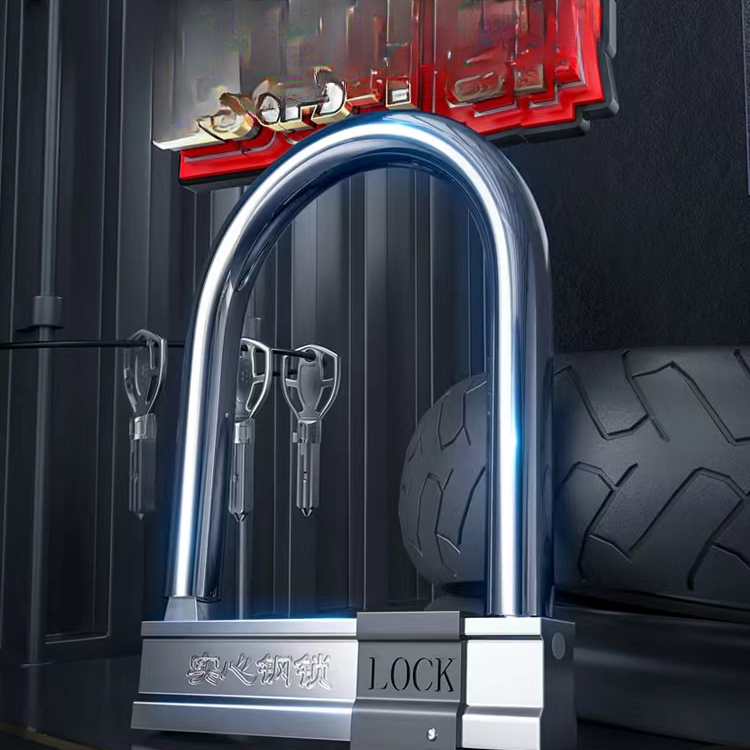 U Lock Heavy Duty - Cam Kapı U-Şekilli Şifreli Kilit Mağazası