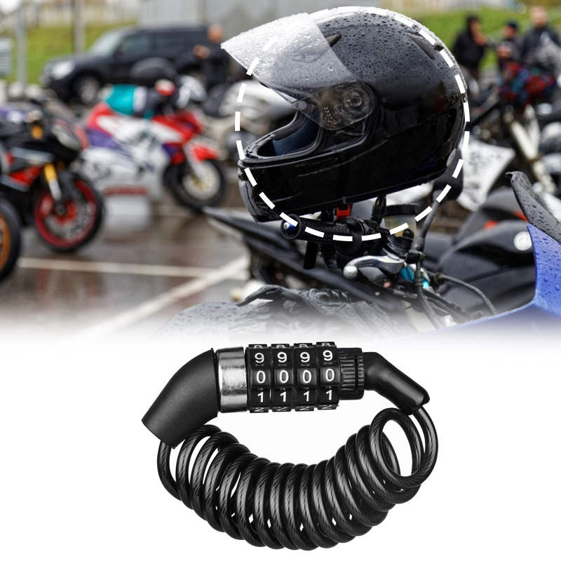 Chain Lock Combination - Motosiklet Bisiklet Hırsızlık Önleyici Zincir 4