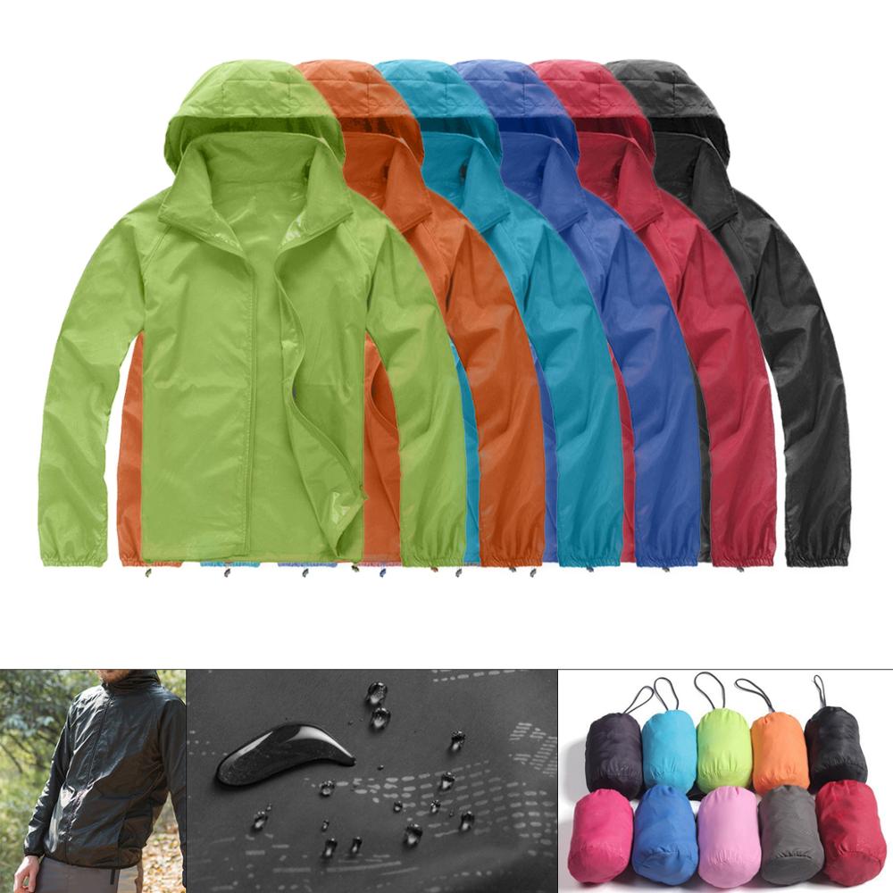 Cycling Rain Jacket Commute - Unisex Su Geçirmez Kumaş Rüzgar Geçirmez