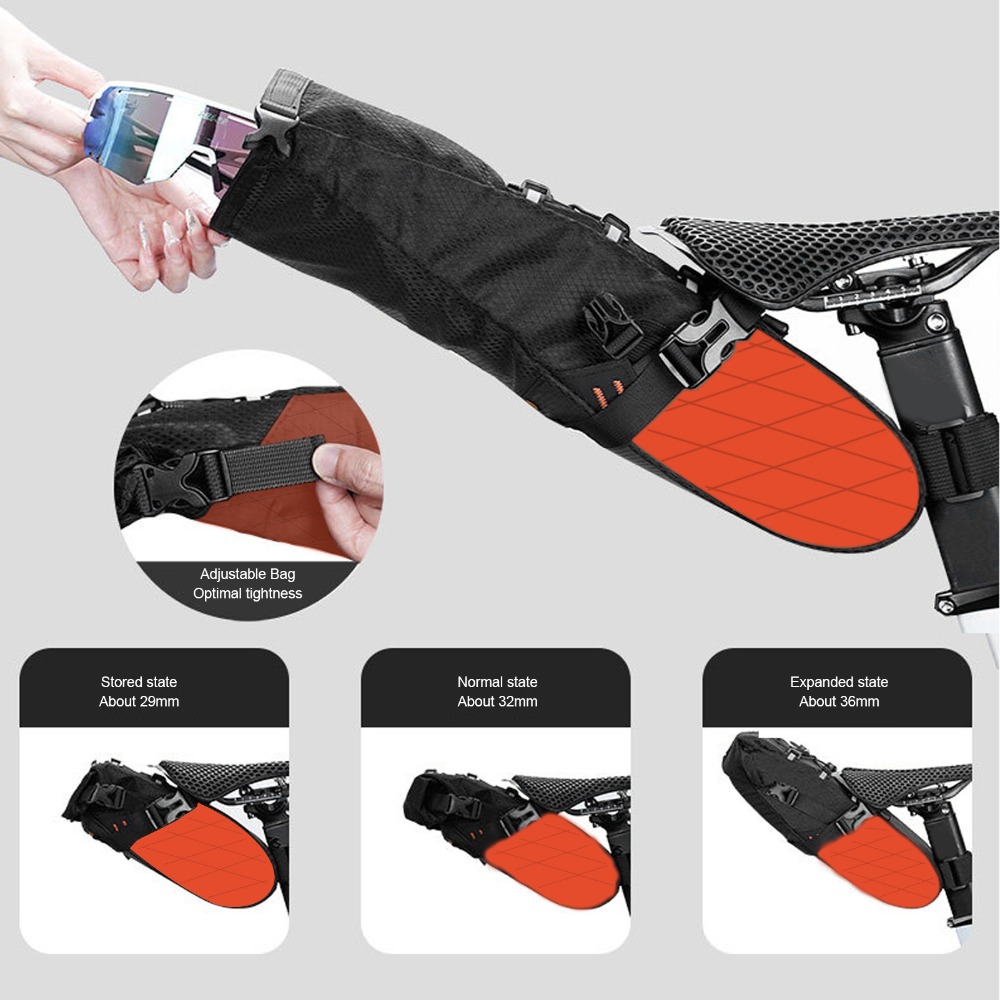 Saddle Bag Under Seat - Çok Fonksiyonlu Bisiklet Sele Çantası Yağmur