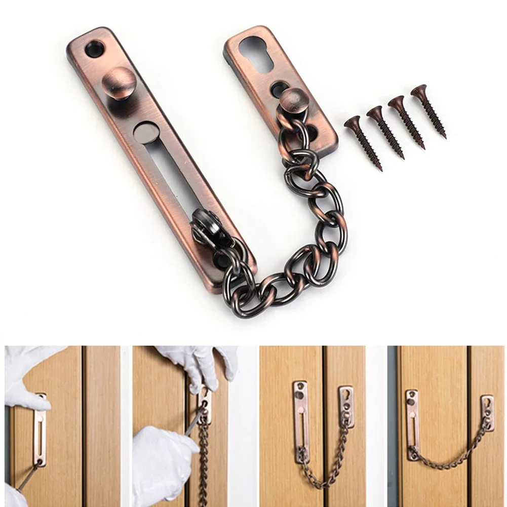Chain Lock Combination - Kapı Zinciri Kilitli Kapı Kilidi Cıvata