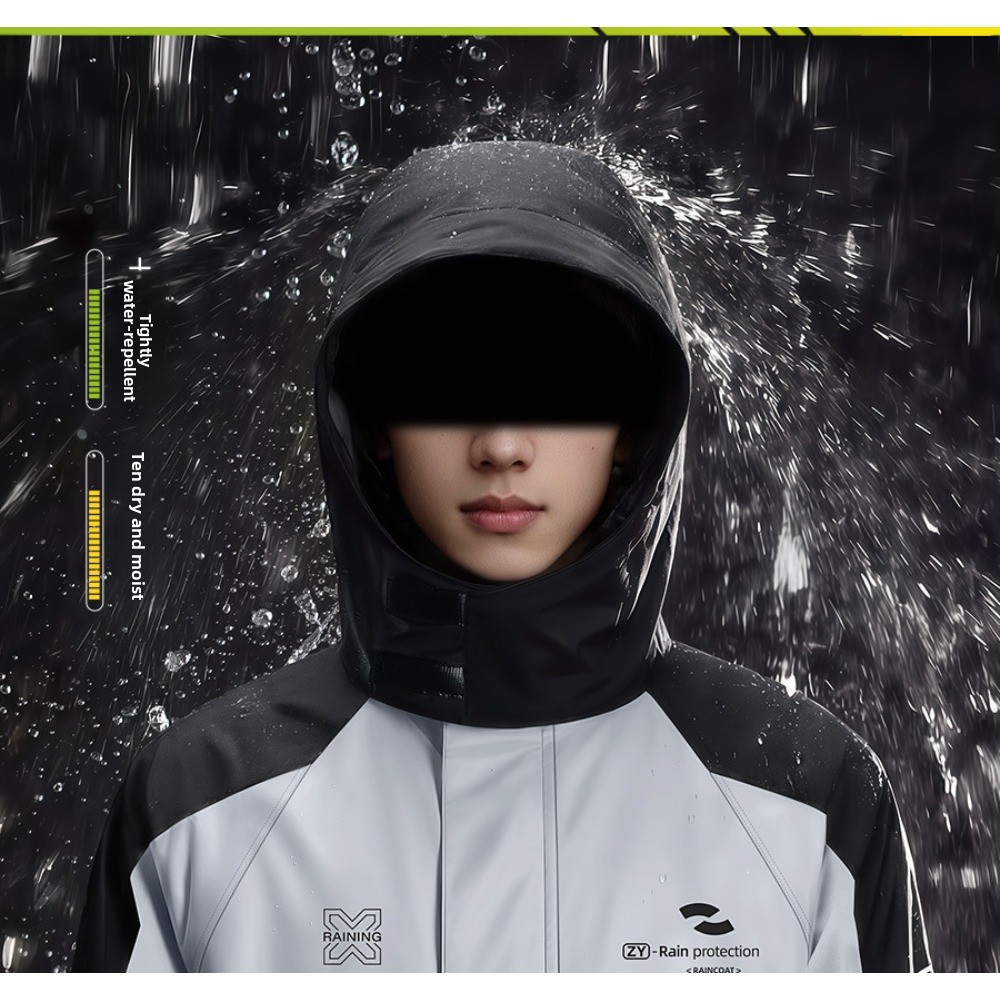 İki Parçalı Motosiklet Yağmurl - Cycling Commuter Rain Gear incelemesi ve fiyatı