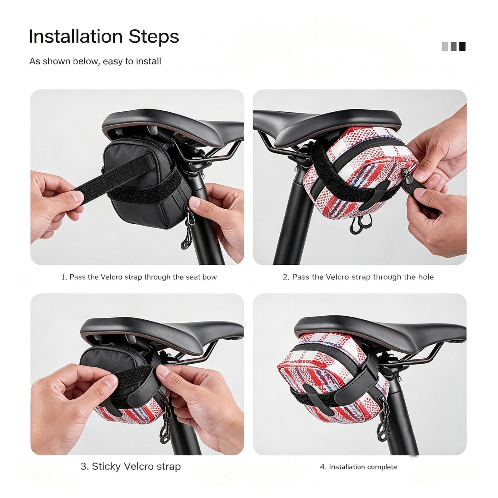 Sele Çantası Bisiklet Sele Düz - Saddle Bag Under Seat incelemesi ve fiyatı