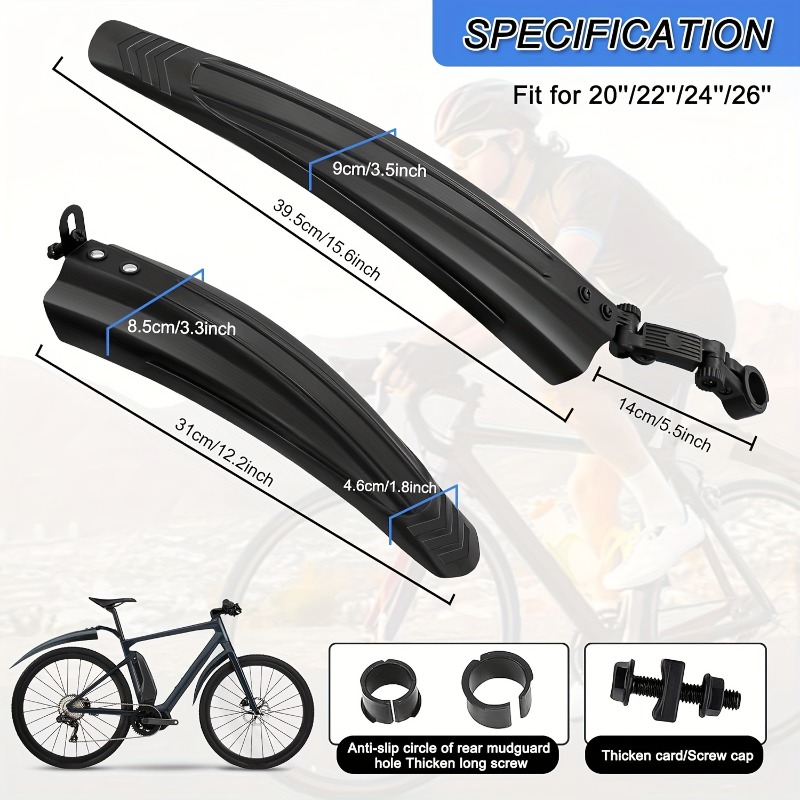 1 takım bisiklet çamurluk seti - Fender Mudguard Set incelemesi ve fiyatı