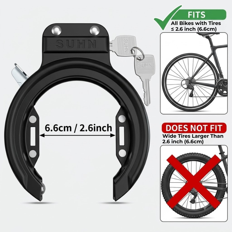 Açık Hava Bisikleti At Nalı Ki - U Lock Heavy Duty incelemesi ve fiyatı
