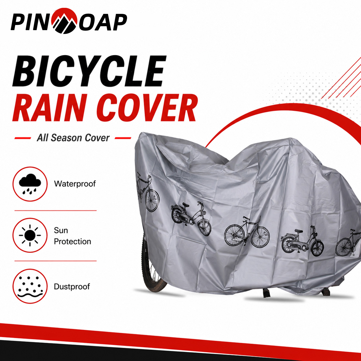 PINMOAP Evrensel Bisiklet Yağm - Cycling Commuter Backpack Waterproof incelemesi ve fiyatı