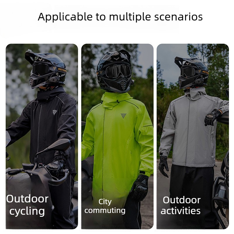 Motosiklet Yağmurluk Su Geçirm - Cycling Commute In Rain incelemesi ve fiyatı