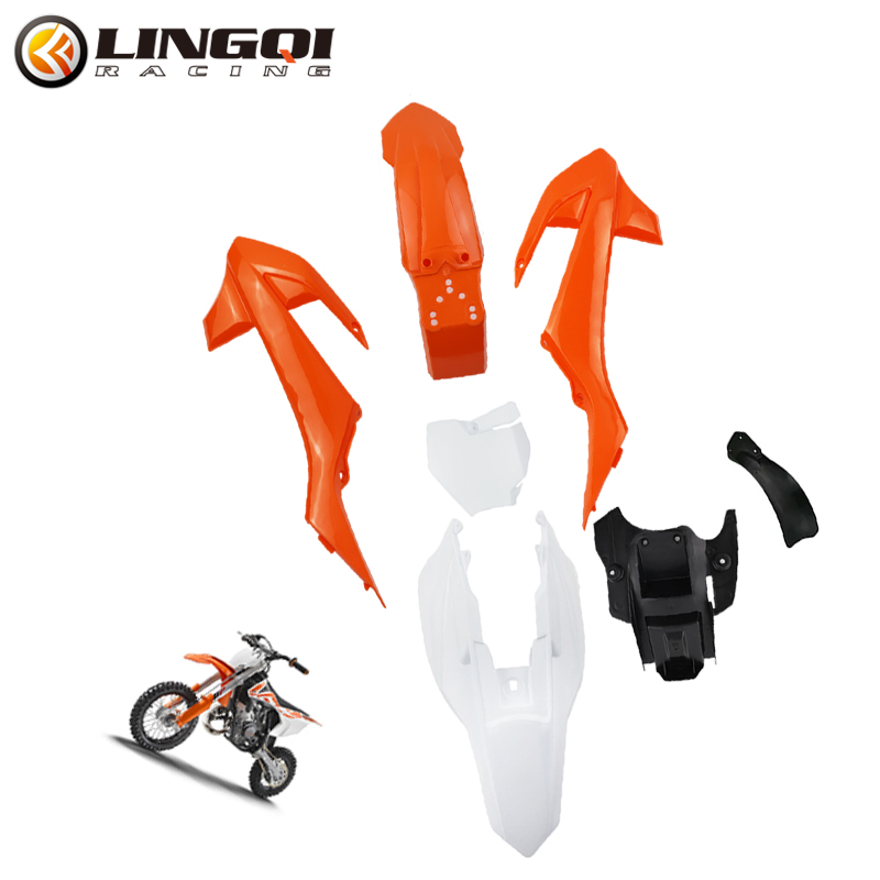 LINGQI yarış KT50 motosiklet F - Fender Mudguard Set incelemesi ve fiyatı