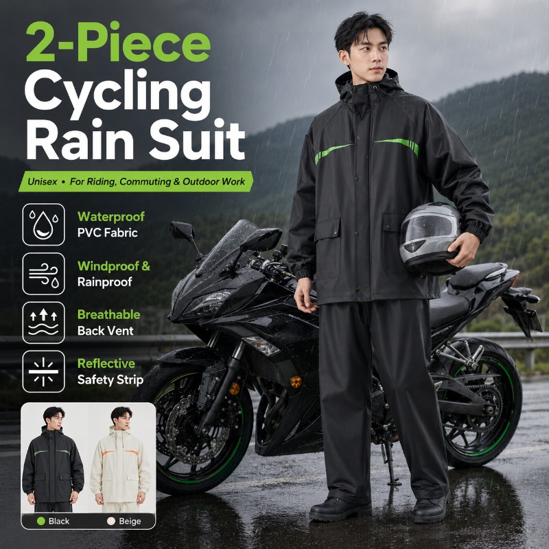 Unisex 2 Parçalı Su Geçirmez B - Cycling Commute In Rain incelemesi ve fiyatı